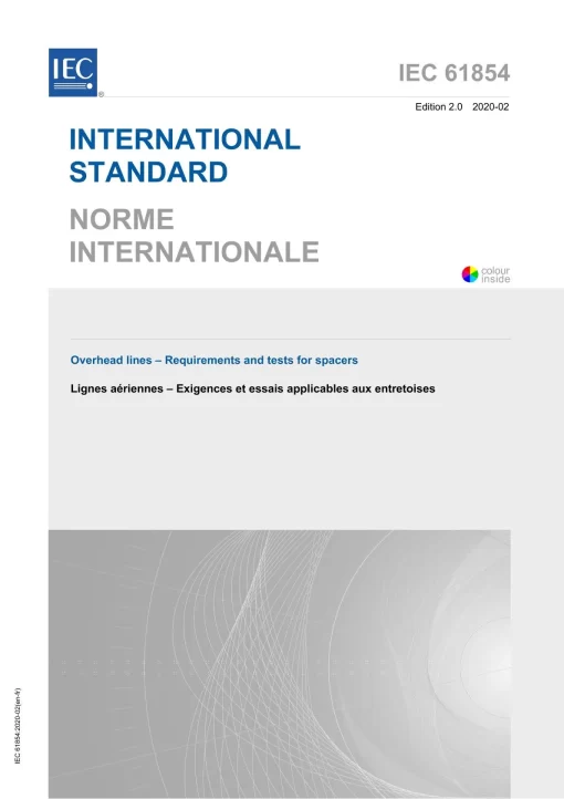 IEC 61854 Ed. 2.0 b:2020 pdf