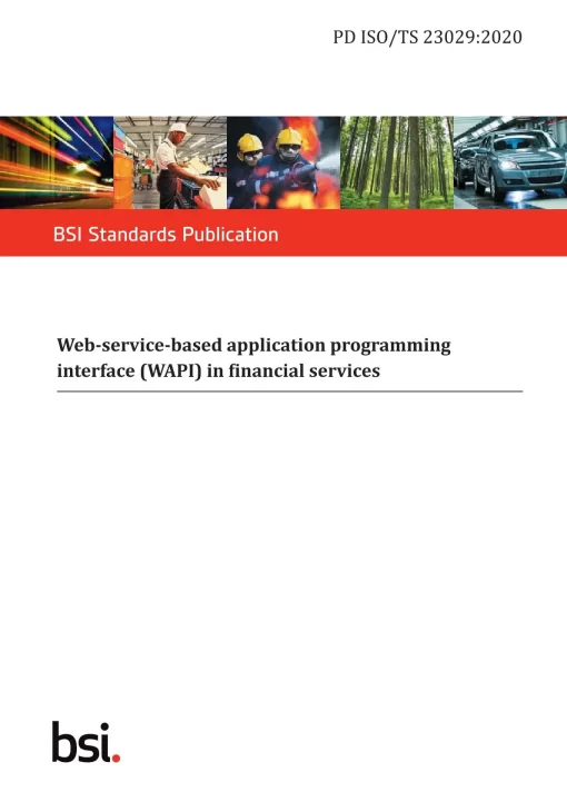 BS PD ISO/TS 23029:2020 pdf