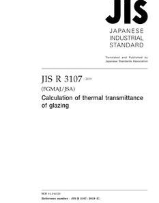 JIS R 3107:2019 pdf