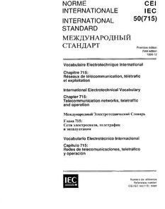 IEC 60050-715 Ed. 1.0 t:1996 pdf