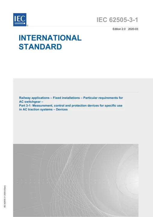 IEC 62505-3-1 Ed. 2.0 en:2020 pdf