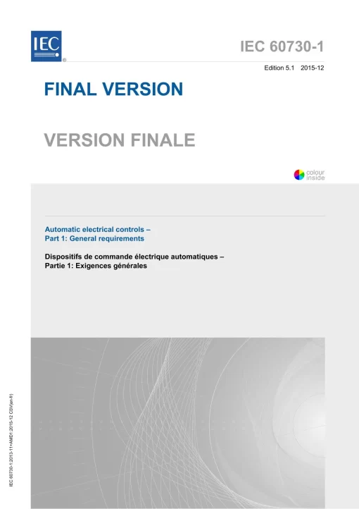 IEC 60730-1 Ed. 5.1 b:2015 pdf