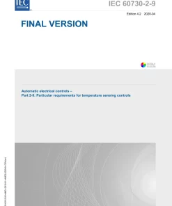 IEC 60730-2-9 Ed. 4.2 en:2020 pdf