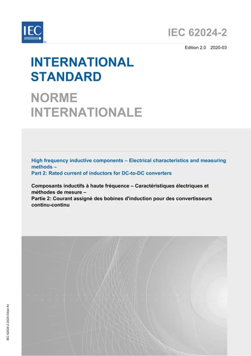 IEC 62024-2 Ed. 2.0 b:2020 pdf