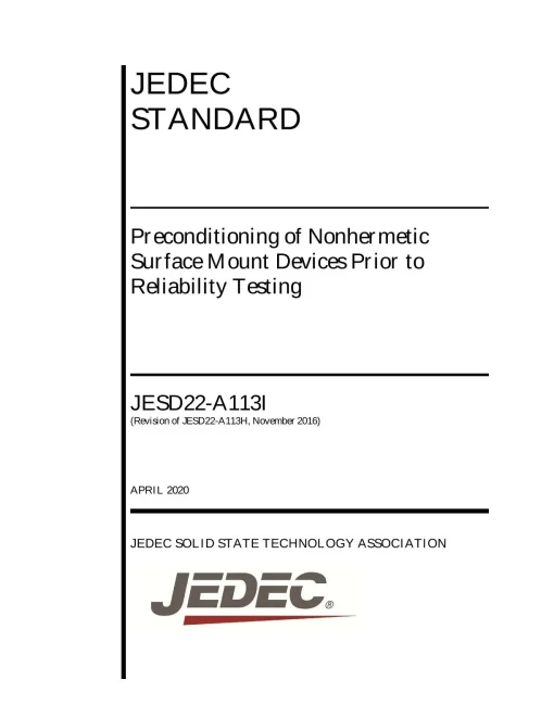 JEDEC JESD22-A113I pdf