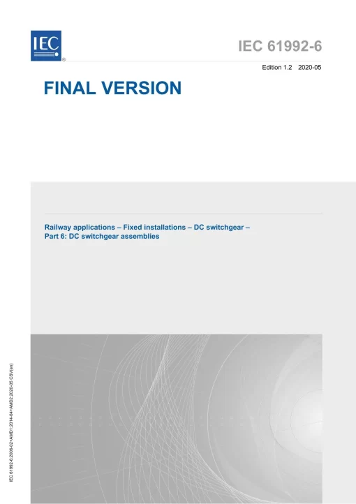 IEC 61992-6 Ed. 1.2 b:2020 pdf