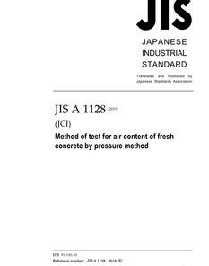 JIS A 1128:2019 pdf