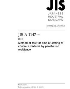 JIS A 1147:2019 pdf