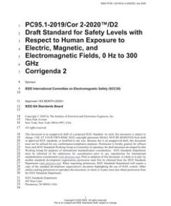 IEEE C95.1-2019/Cor 2-2020 pdf