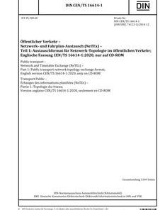 DIN CEN/TS 16614-1 pdf