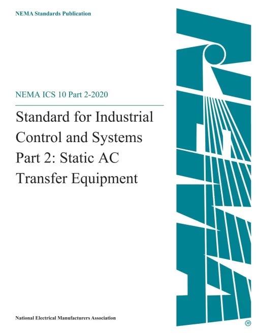 NEMA ICS 10 Part 2-2020 pdf