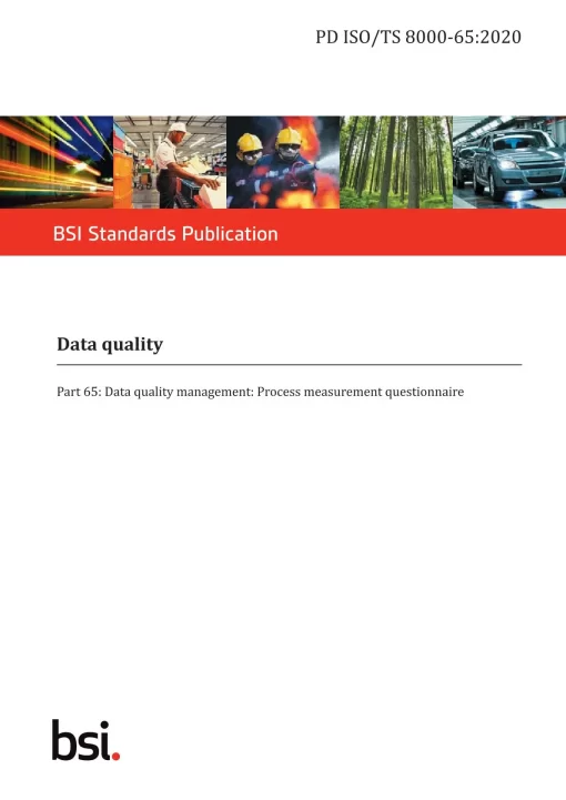 BS PD ISO/TS 8000-65:2020 pdf