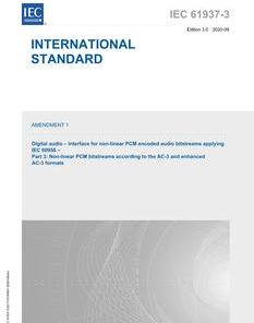 IEC 61937-3 Amd.1 Ed. 3.0 en:2020 pdf