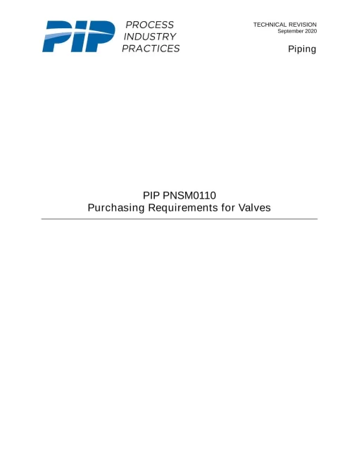 PIP PNSM0110 pdf