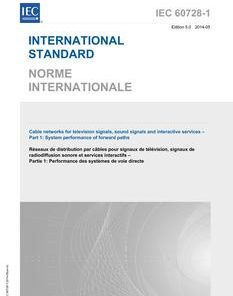 IEC 60728-1 Ed. 5.0 b:2014 pdf