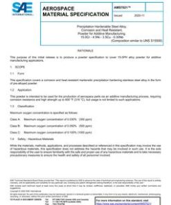 SAE AMS7021 pdf