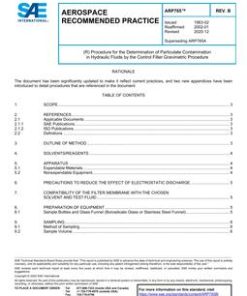 SAE ARP785B pdf