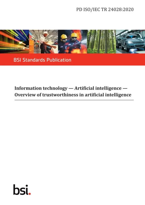 BS PD ISO/IEC TR 24028:2020 pdf