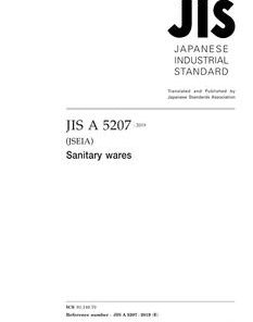 JIS A 5207:2019 pdf