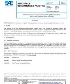 SAE ARP1110D pdf