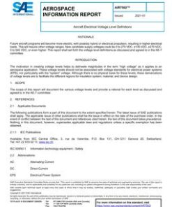 SAE AIR7502 pdf