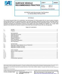 SAE J2784_202101 pdf