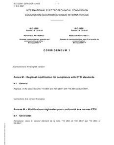 IEC 62591 Cor.1 Ed. 2.0 b:2021 pdf