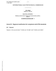 IEC 62948 Cor.1 Ed. 1.0 en:2021 pdf