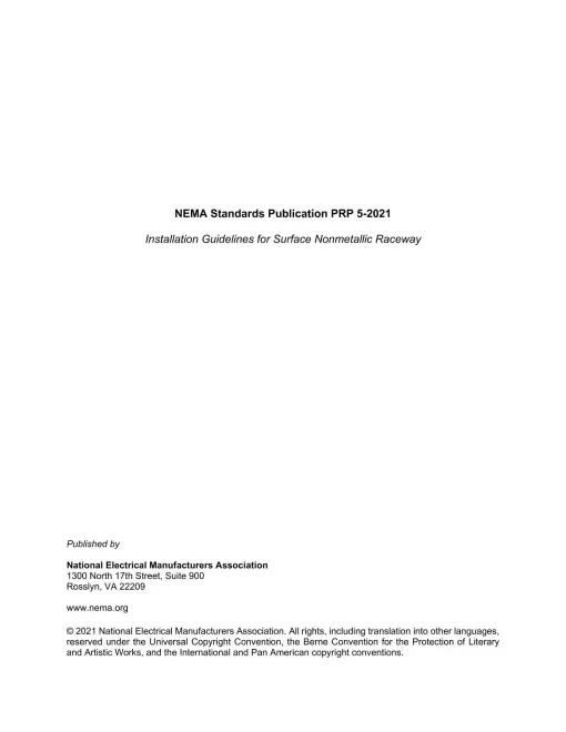 NEMA PRP 5-2021 pdf