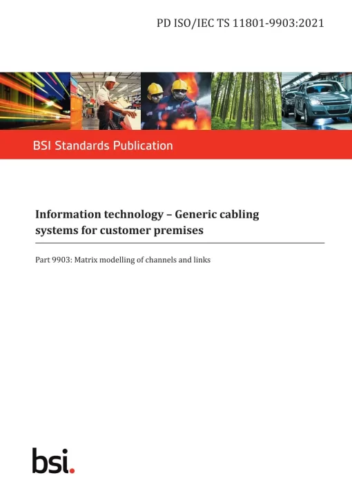 BS PD ISO/IEC TS 11801-9903:2021 pdf