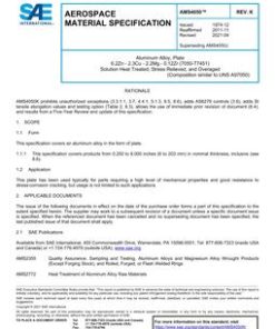 SAE AMS4050K pdf