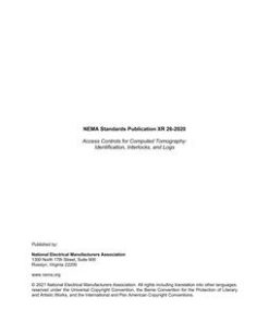 NEMA XR 26-2020 pdf