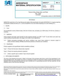 SAE AMS4910S pdf