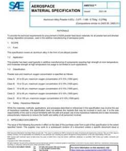 SAE AMS7033 pdf