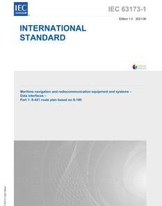 IEC 63173-1 Ed. 1.0 en:2021 pdf