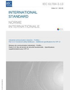 IEC 61784-3-13 Ed. 3.0 b:2021 pdf