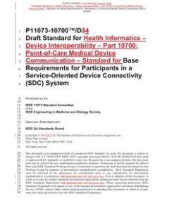 IEEE 11073-10700-2022 pdf