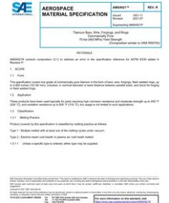 SAE AMS4921R pdf