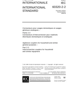 IEC 60320-2-2 Ed. 2.0 b:1998 pdf