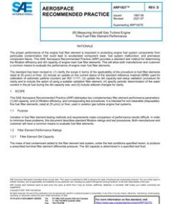 SAE ARP1827D pdf