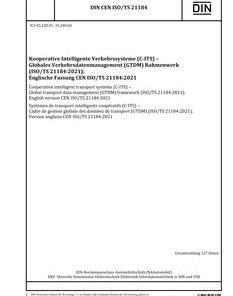 DIN CEN ISO/TS 21184 pdf