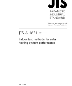 JIS A 1621:2020 pdf