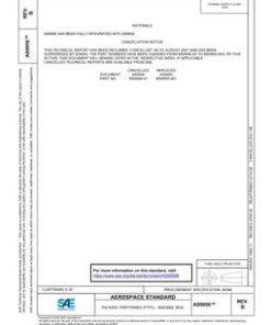 SAE AS9956B pdf