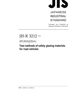 JIS R 3212:2021 pdf