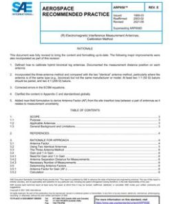 SAE ARP958E pdf