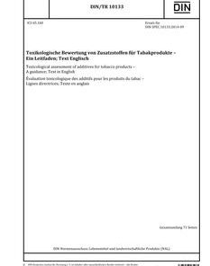 DIN /TR 10133 pdf