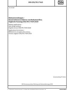 DIN CEN/TR 17469 pdf