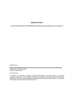 NEMA SB 50-2021 Spanish pdf