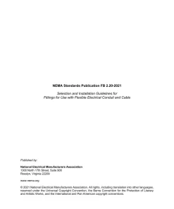 NEMA FB 2.20-2021 pdf