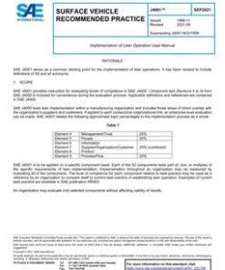 SAE J4001_202109 pdf